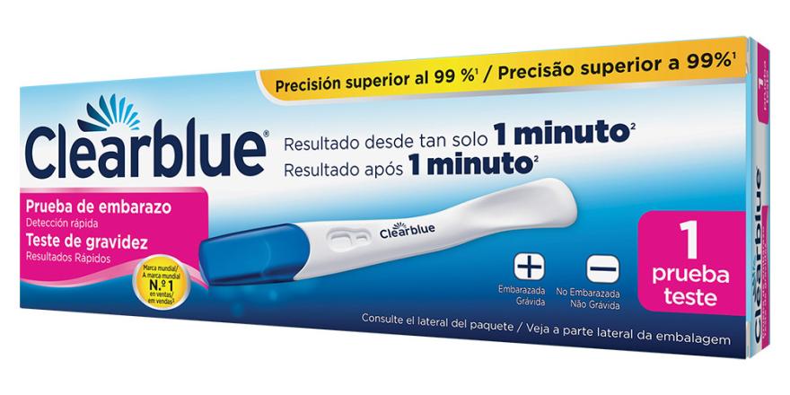 Test digital con Indicador de semanas Clearblue