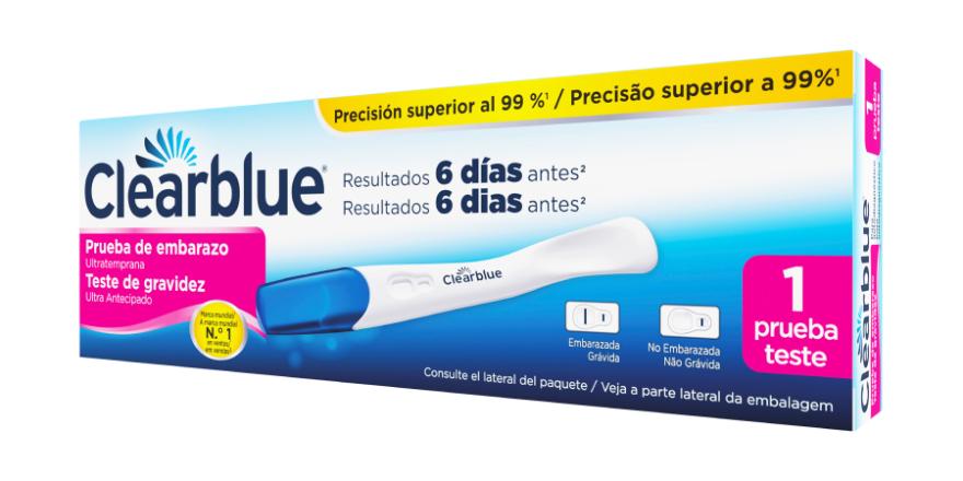 Prueba de cheap embarazo clearblue digital