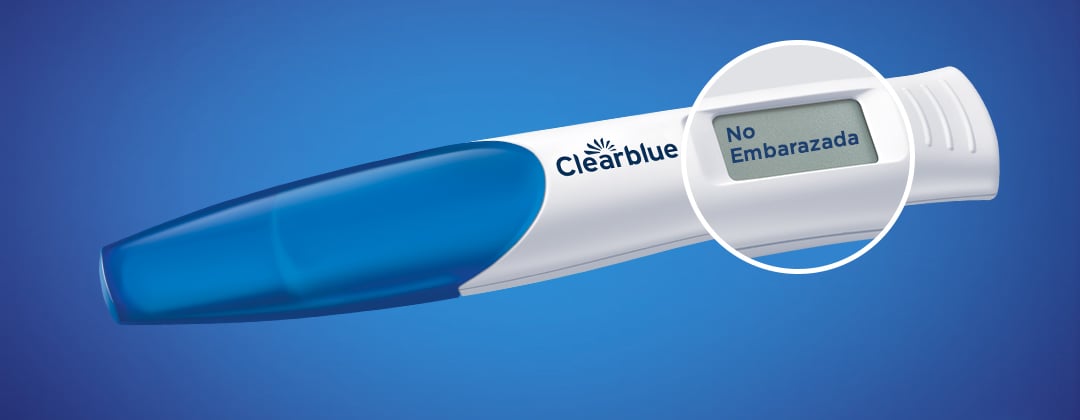 reposo barbilla Línea de visión Test de embarazo digital con Indicador de semanas: le indica de cuántas  semanas se está embarazada – Clearblue